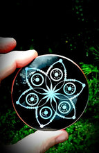 Load image into Gallery viewer, Anunnaki Communication Rainbow Holographic 3" Energy Disks – 5 Disk Set