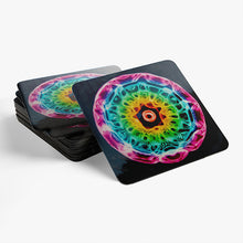 Load image into Gallery viewer, 432 Purple Energy Coasters
