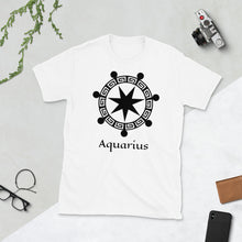 Load image into Gallery viewer, Anunnaki Communications Collections! - Aquarius - Short-Sleeve Unisex T-Shirt