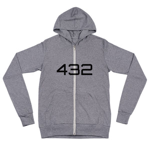 Ladies 432 zip hoodie