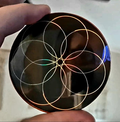 New! Rainbow Holographic 432 Hz  & New 7-Petaled 