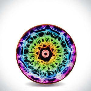 432 Chakra Healing Disk - Purple