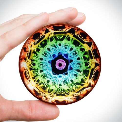 432 Chakra Healing Disk - Red