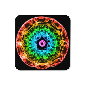 New! - 432 Hz Cosmic Energy Gateway - Water Bearer Cork-Back-Coaster!