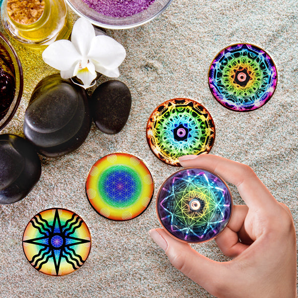 2” Mini Chakra Disk Collection (5)