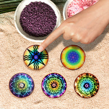 Load image into Gallery viewer, 2” Mini Chakra Disk Collection (5)