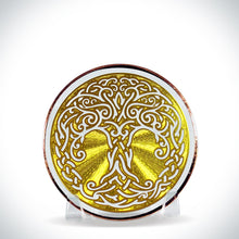 Load image into Gallery viewer, Tree of Life - Golden Abundance Disk 3&quot;