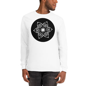 Men’s Long Sleeve E=MC2 Anunnaki Communications Crop Circle Shirt