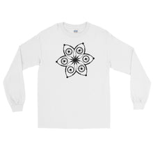 Load image into Gallery viewer, Anunnaki Communications E=MC2 Crop Circle Long Sleeve T-Shirt