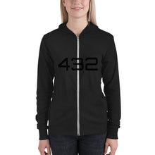 Load image into Gallery viewer, Ladies 432 zip hoodie