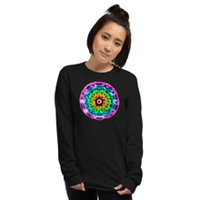 Load image into Gallery viewer, Men’s 432 Hz Purple to Red Long Sleeve Shirt