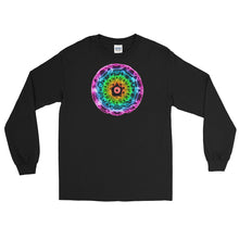 Load image into Gallery viewer, Men’s 432 Hz Purple to Red Long Sleeve Shirt