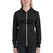 Load image into Gallery viewer, Ladies 432 zip hoodie