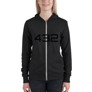 Ladies 432 zip hoodie