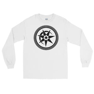 Anunnaki Communications Eclipse Crop Circle Long Sleeve T-Shirt