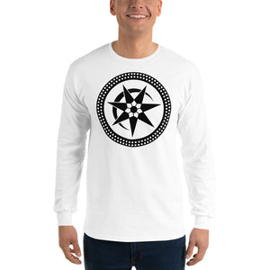 Anunnaki Communications Eclipse Crop Circle Long Sleeve T-Shirt