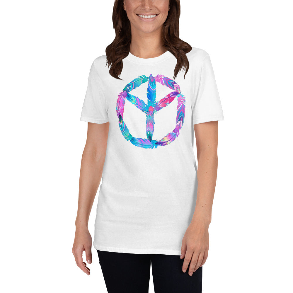 Native American First Nation Tree Of Peace Artwork - Short-Sleeve Unisex T-Shirt
