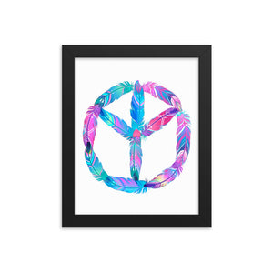 Tree Of Peace Framed photo poster