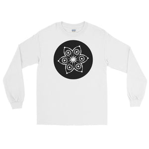 Men’s Long Sleeve E=MC2 Anunnaki Communications Crop Circle Shirt