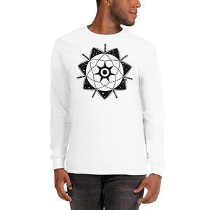 Anunnaki Communications Ea - Enki Crop Circle Long Sleeve T-Shirt