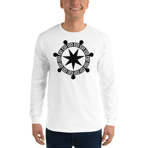 Anunnaki Communications Aquarius Crop Circle Long Sleeve T-Shirt