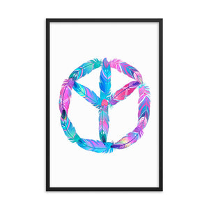 Tree Of Peace Framed photo poster