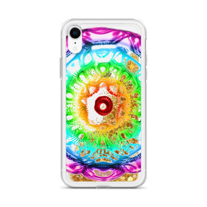 432 HZ Liquid Glitter  iPhone Case