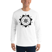 Load image into Gallery viewer, Anunnaki Communications Ea - Enki Crop Circle Long Sleeve T-Shirt