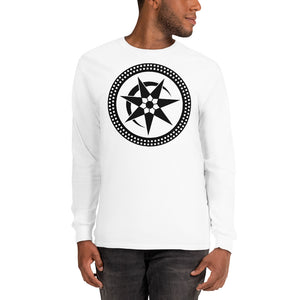 Anunnaki Communications Eclipse Crop Circle Long Sleeve T-Shirt