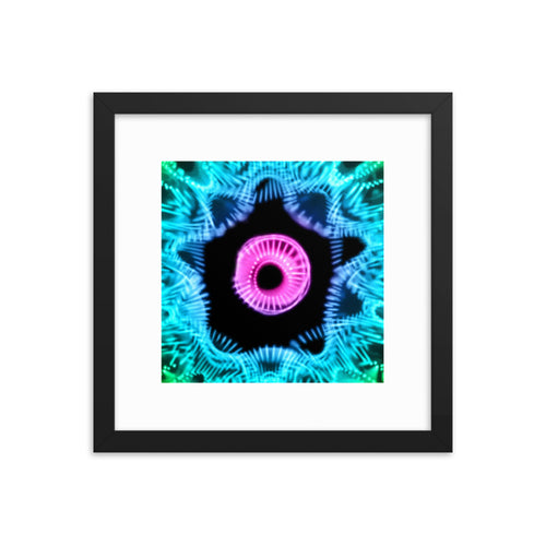 432 Hz Toroidal Portal Framed photo