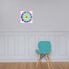 Load image into Gallery viewer, 432 hz Photo paper poster - unframed