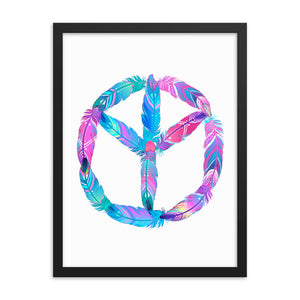 Tree Of Peace Framed photo poster