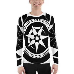 Men's Rash GuardCrop Circles