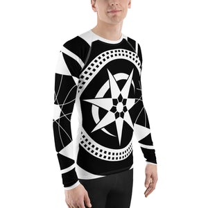 Men's Rash GuardCrop Circles