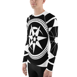 Men's Rash GuardCrop Circles