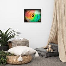 Load image into Gallery viewer, 432 Eye Framed photo paper poster