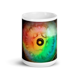 MLH 432 Eye Art From Mother Nature glossy mug!